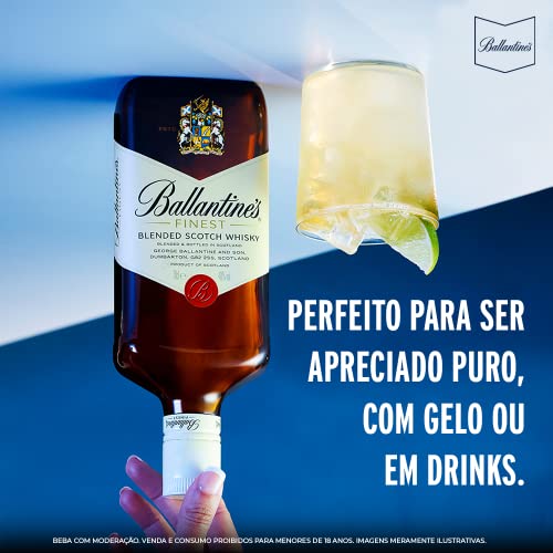 Ballantine's Whisky Finest Blended Escocês - 1 Litro