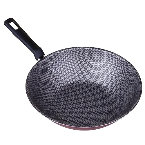 Wok Tramontina Loreto em Alumínio com Revestimento Interno e Externo Antiaderente Starflon Max Vermelho 28 cm 3,6 L