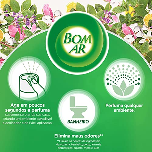 Air Wick Aromatizador Bom Ar Aerossol Limão Siciliano E Baunilha 360ml Embalagem Econômica, Verde