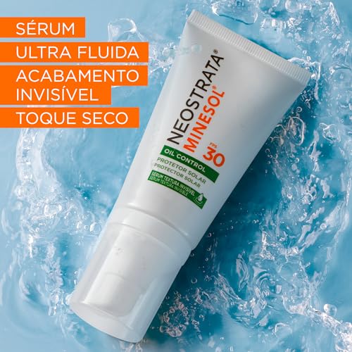 Neostrata Minesol Protetor Solar Facial Sérum Oil Control FPS 30, 40g