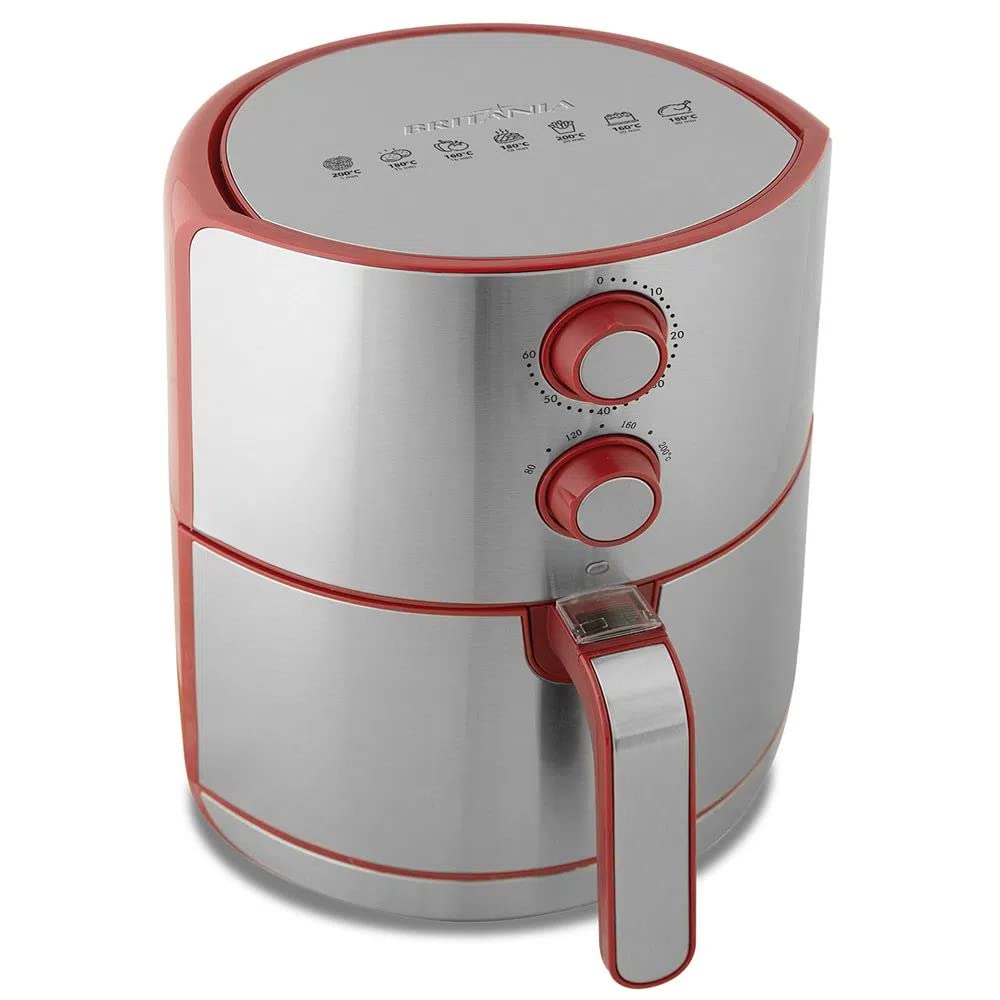 Fritadeira Air Fry Britânia BFR46VI Antiaderente 4,6L 1500W 220V