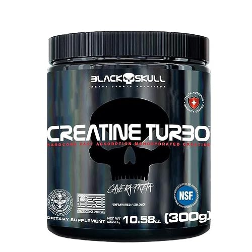 Kit x2 Creatine Turbo 300G Black Skull
