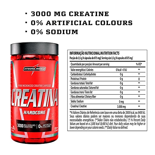 Creatina Cápsulas 120 Caps