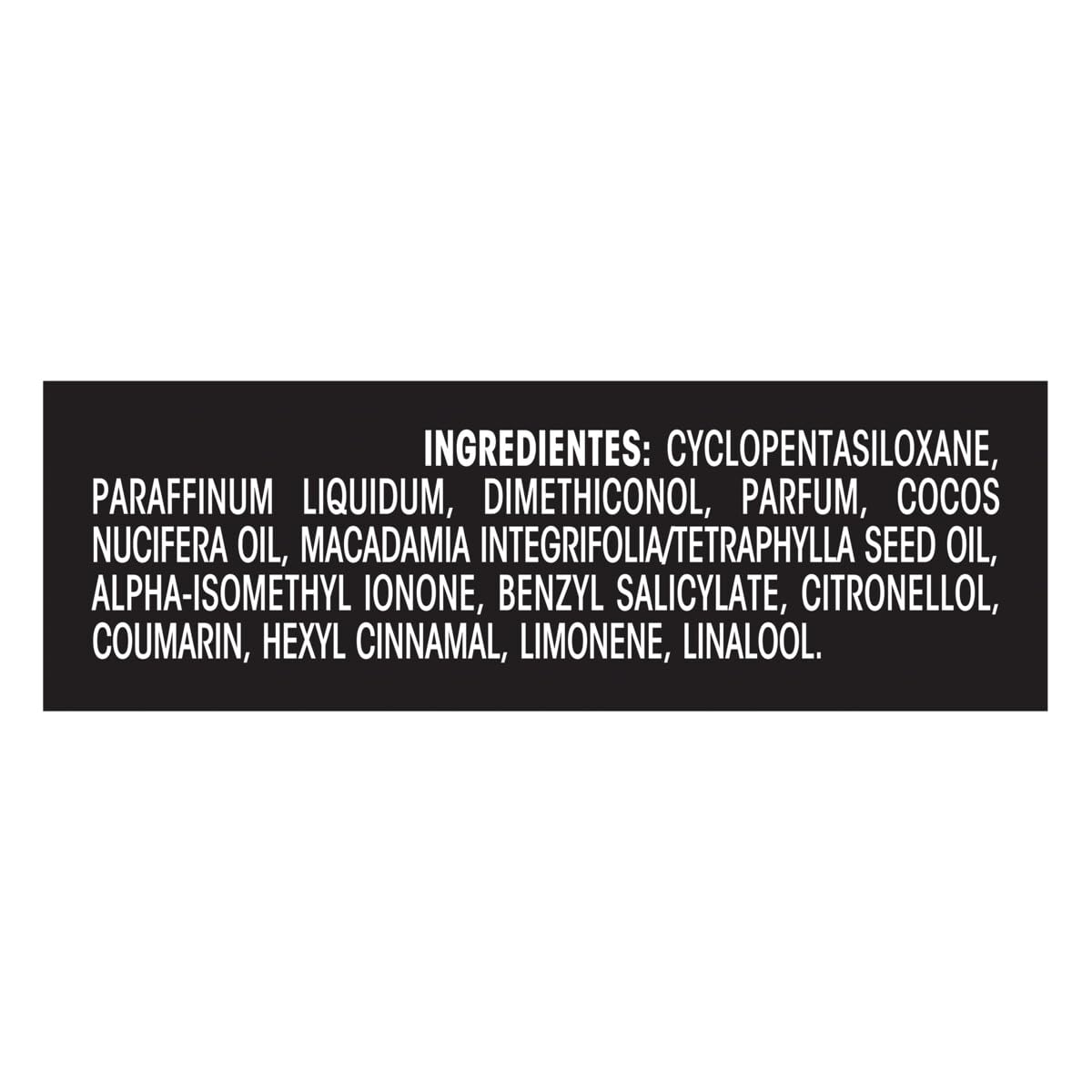 TRESEMMÉ Óleo Finalizador Tresemmé Brilho Lamelar Frasco 60Ml