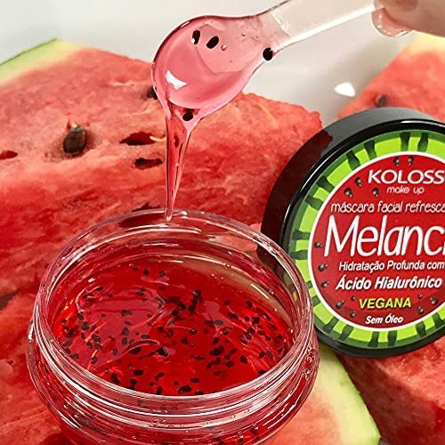 Koloss Mascara Facial Refrescante E Hidratante De Melancia Koloss Make Up -