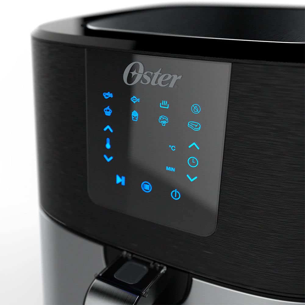 Fritadeira Ultra Digital 2 em 1 Inox 4,8L Oster com Painel Touch - 220V