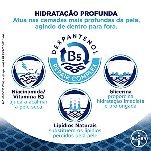 Bepantol Derma Hidratante Corporal, Creme Hidratante Corporal, Uso Diário, Creme Hidratante Restaurador 200ml