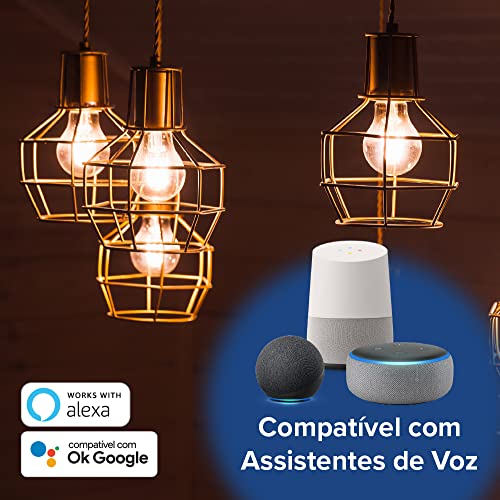 Lâmpada Inteligente Smart Lamp I2GO Vintage Wi-Fi LED Filamento I2GO - I2GO Home - Compatível com Alexa