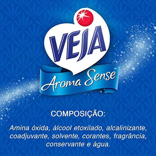 Veja Aroma Sense Energia - Limpador Perfumado, com óleos essenciais, 2L