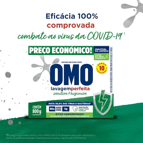 Omo Lavagem Perfeita Sanitiza & Higieniza 2.2Kg