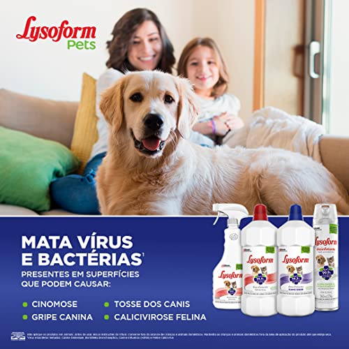 Desinfetante Lysoform Pets Original 1 litro, Unica