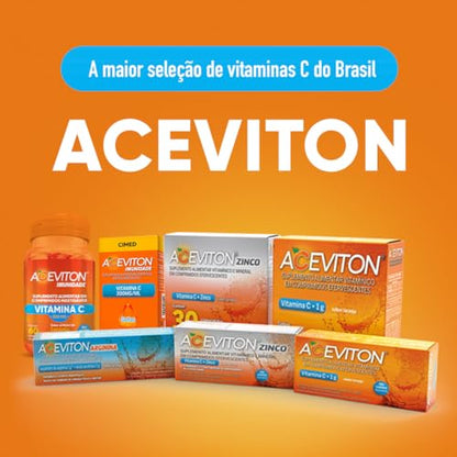 Aceviton Vitamina C e Zinco 30 Comprimidos Efervescentes