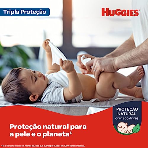 Huggies Lenço Umedecido Tripla Proteção Regular 88 unidades