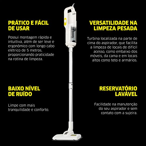 Aspirador de Pó Vertical 2 em 1 Kärcher VCL 2 com filtro 220V