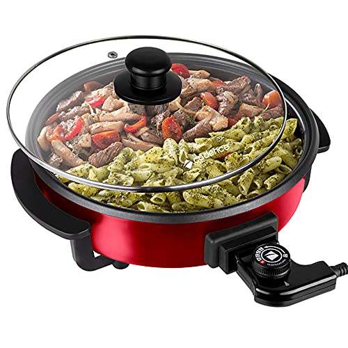 Panela Elétrica Multifuncional Vermelho, 110v, Cadence