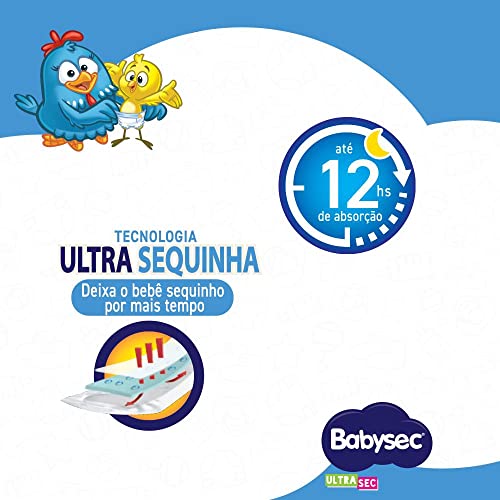Babysec Fralda Ultrasec Galinha Pintadinha Azul Xg 60 Unidades