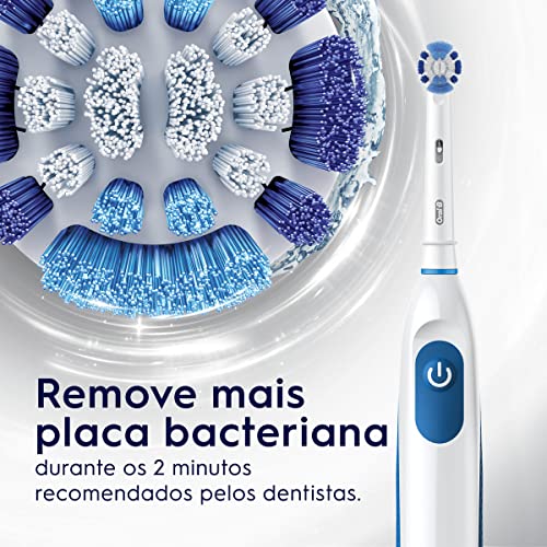 Escova Dental Elétrica Oral-B Pro-Saúde Power + 2 Pilhas