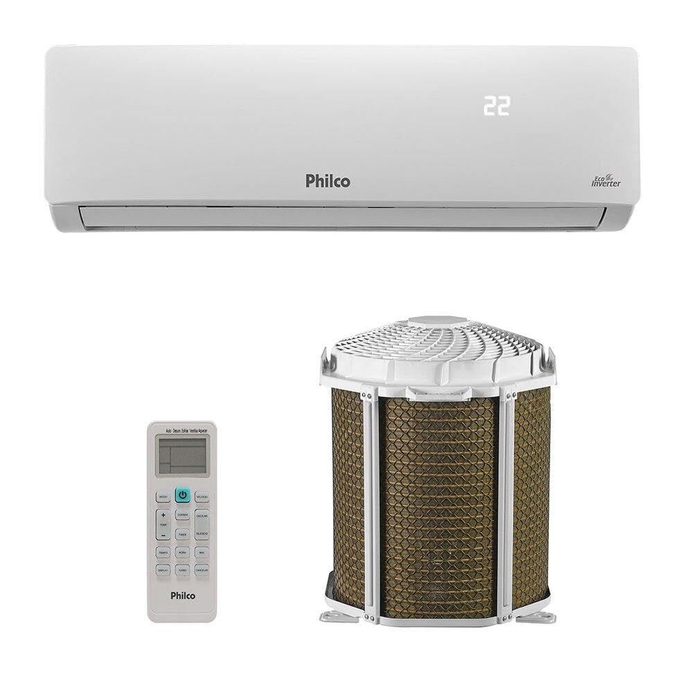 Ar-condicionado Split Inverter 12000 Btus Philco High Wall Só Frio Pac12000itfm12w 220v