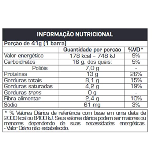 Top Whey Bar 12 Unidades De 41G Max Titanium (Chocolate com Avelã)