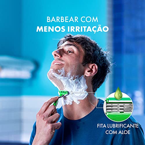 Gillette Mach3 Sensitive - Carga para Aparelho de Barbear, 20 unidades