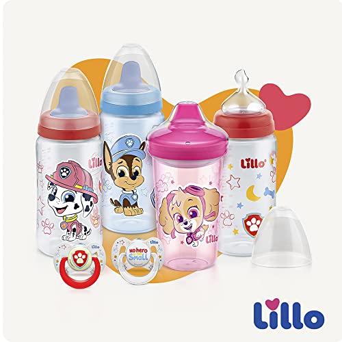 Mamadeira Patrulha Canina Bico Silicone 6m+ Neutra - Lillo