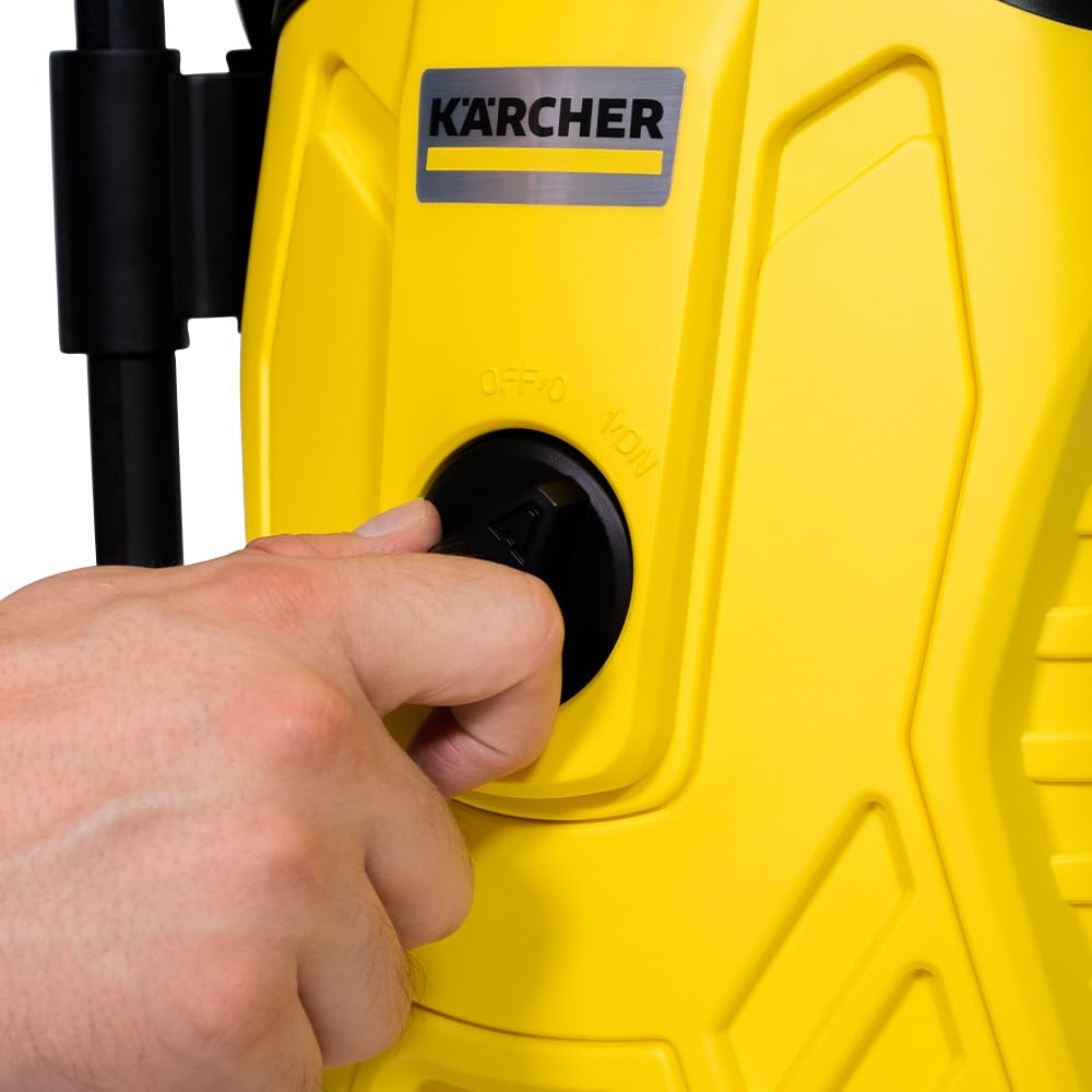 Lavadora de Alta pressão Kärcher Compacta 1500 PSI/Libras 1200W 300L/h com Aplicador de Detergente e Lança Regulável 220V