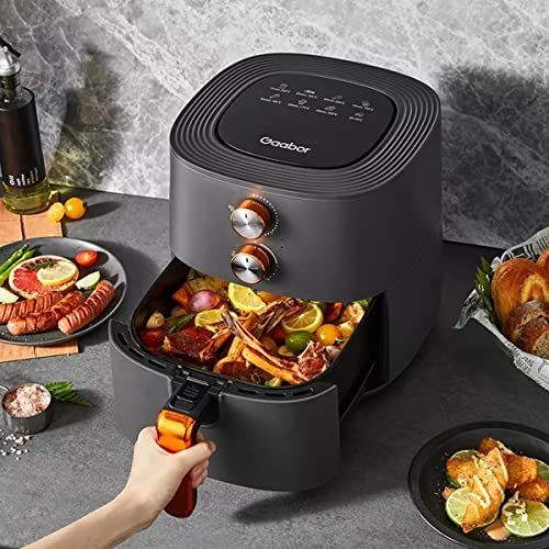 Fritadeira Elétrica Air Fryer 6l Gaabor 1400w Jumbo Tamanho Família 127v