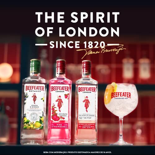 Beefeater Botanics Limão & Gengibre – 750 ml