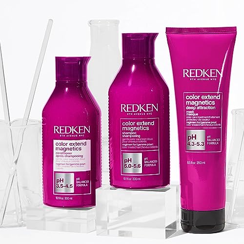 Redken Máscara de Tratamento Color Extend Magnetics | Para Cabelos Coloridos | Promove uma cor radiante, maior força e condicionamento | 250ml