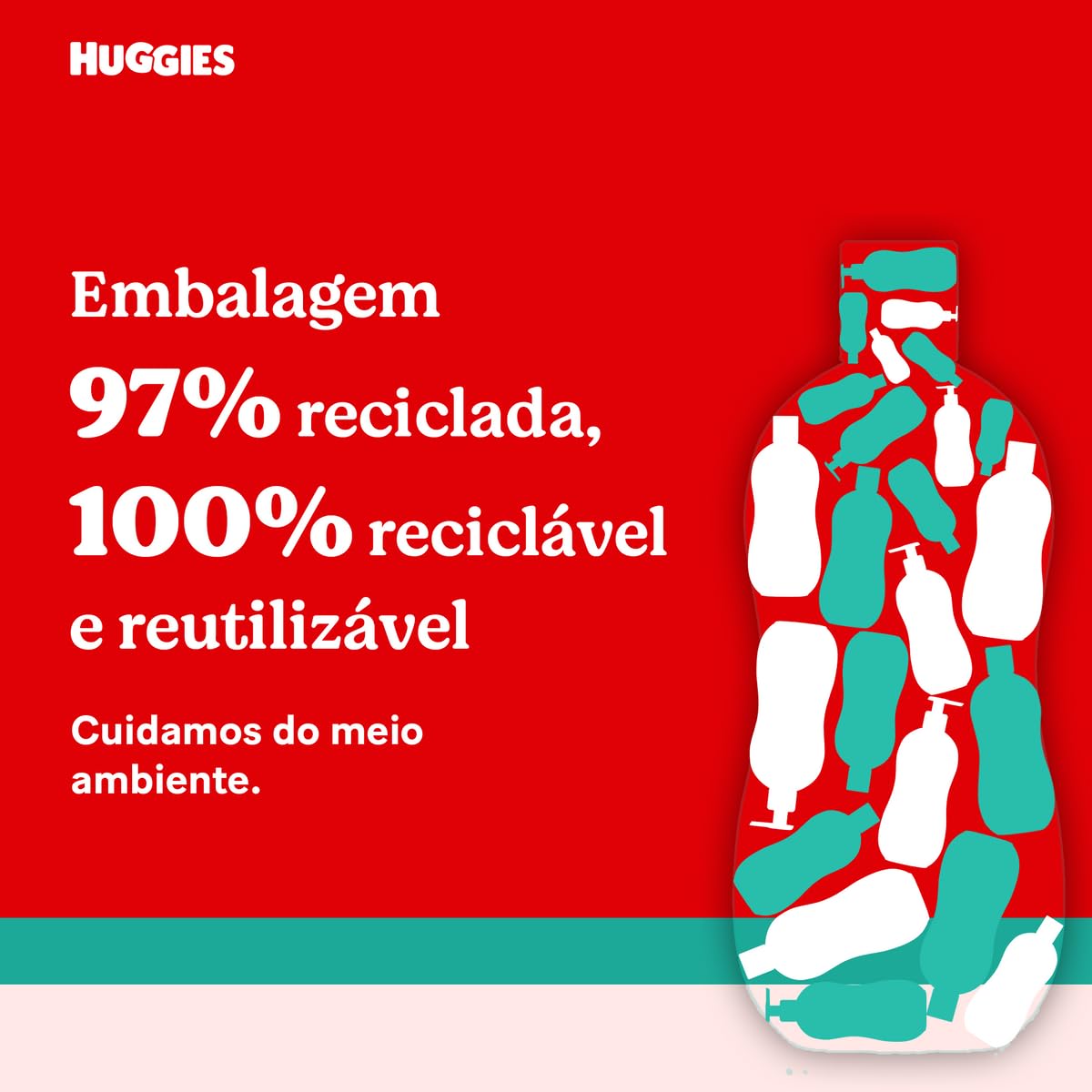 HUGGIES Sabonete Líquido Huggies Extra Suave - 600Ml