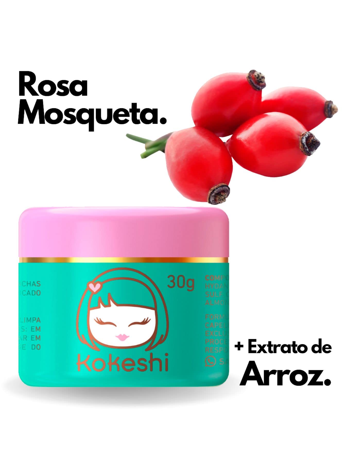 Kit Hidratação e Limpeza Facial Kokeshi
