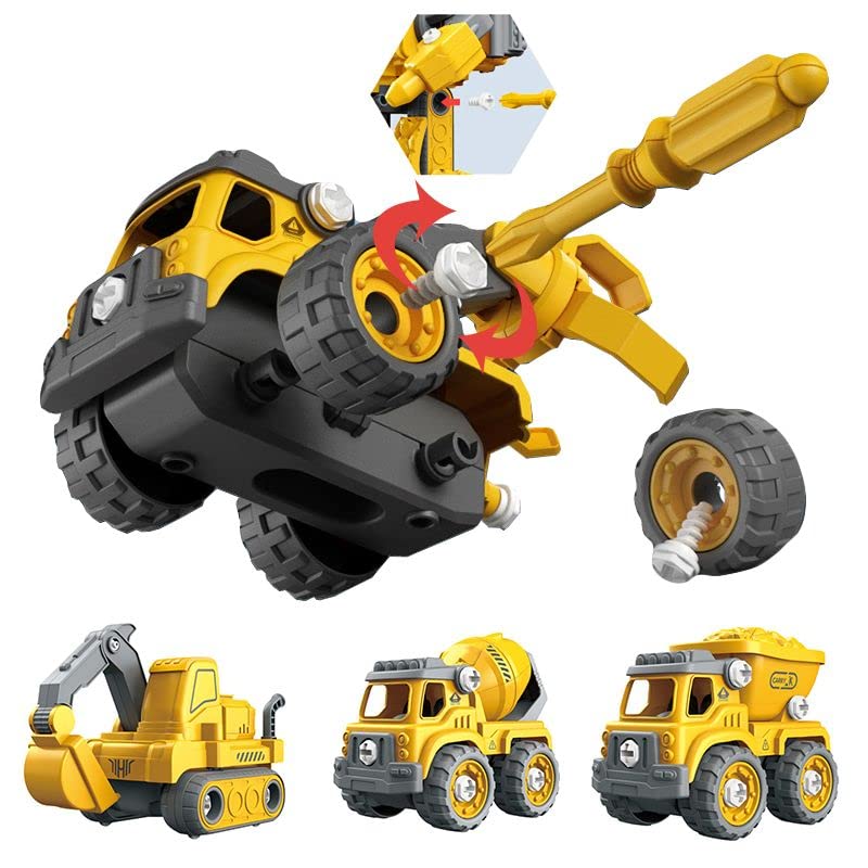 Carrinho Robô 5 Em 1 Monta Desmonta Construbots - Mega Compras