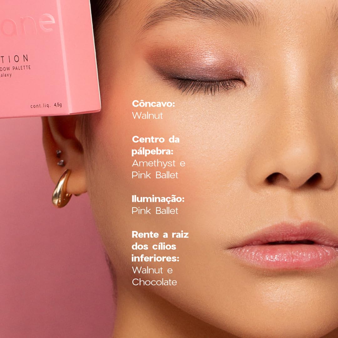 Océane Paleta De Sombras – 4 Eyeshadow Palette Galaxy Edition 4 5G
