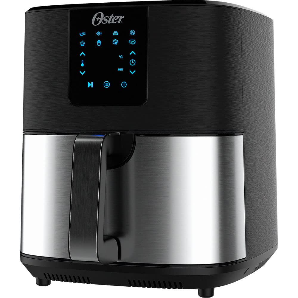 Fritadeira Ultra Digital 2 em 1 Inox 4,8L Oster com Painel Touch - 220V