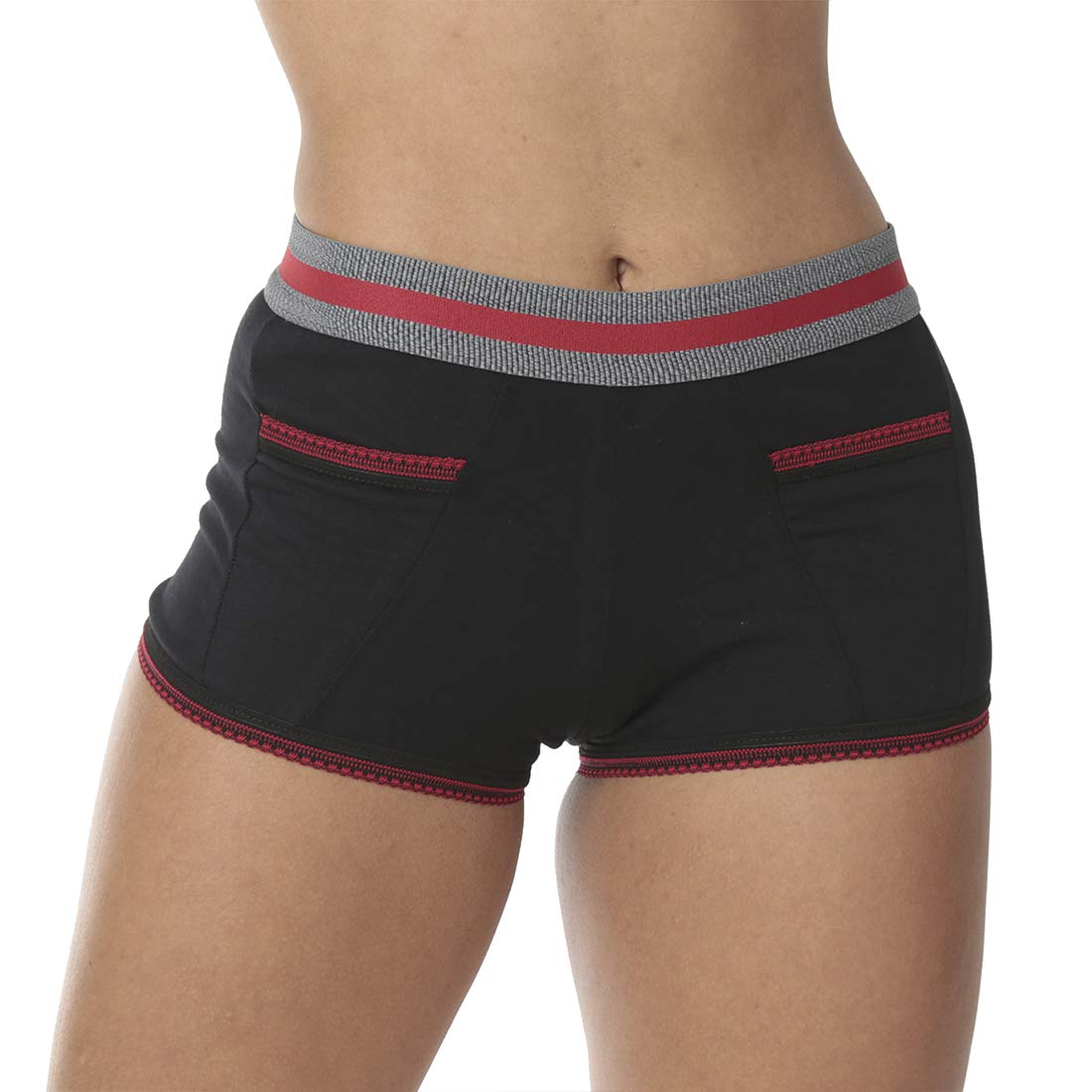 Kit com 5 Calcinha Short Algodão Penteado Mauí