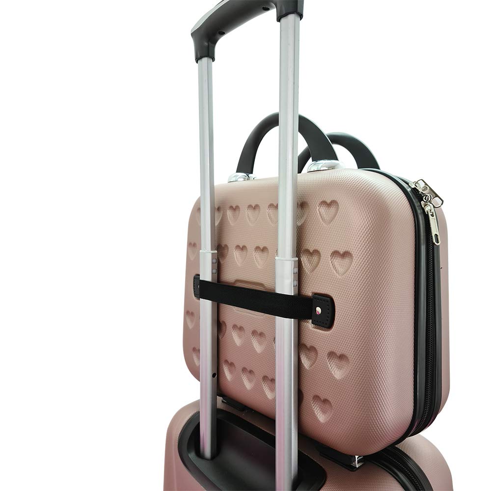 Frasqueira Rígida em ABS - Gladiador FRAC1 Rose Gold