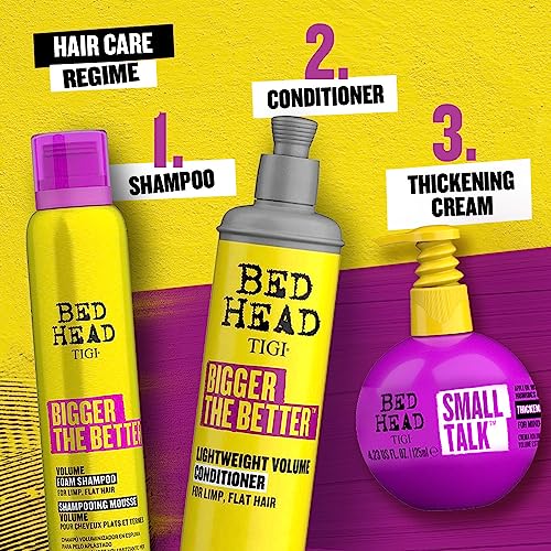 Tigi Bed Head by Tigi Small Talk Creme de penteado volumizador para cabelo fino, 125 ml,Roxo,0.125 kilograms,1.0 Unidade