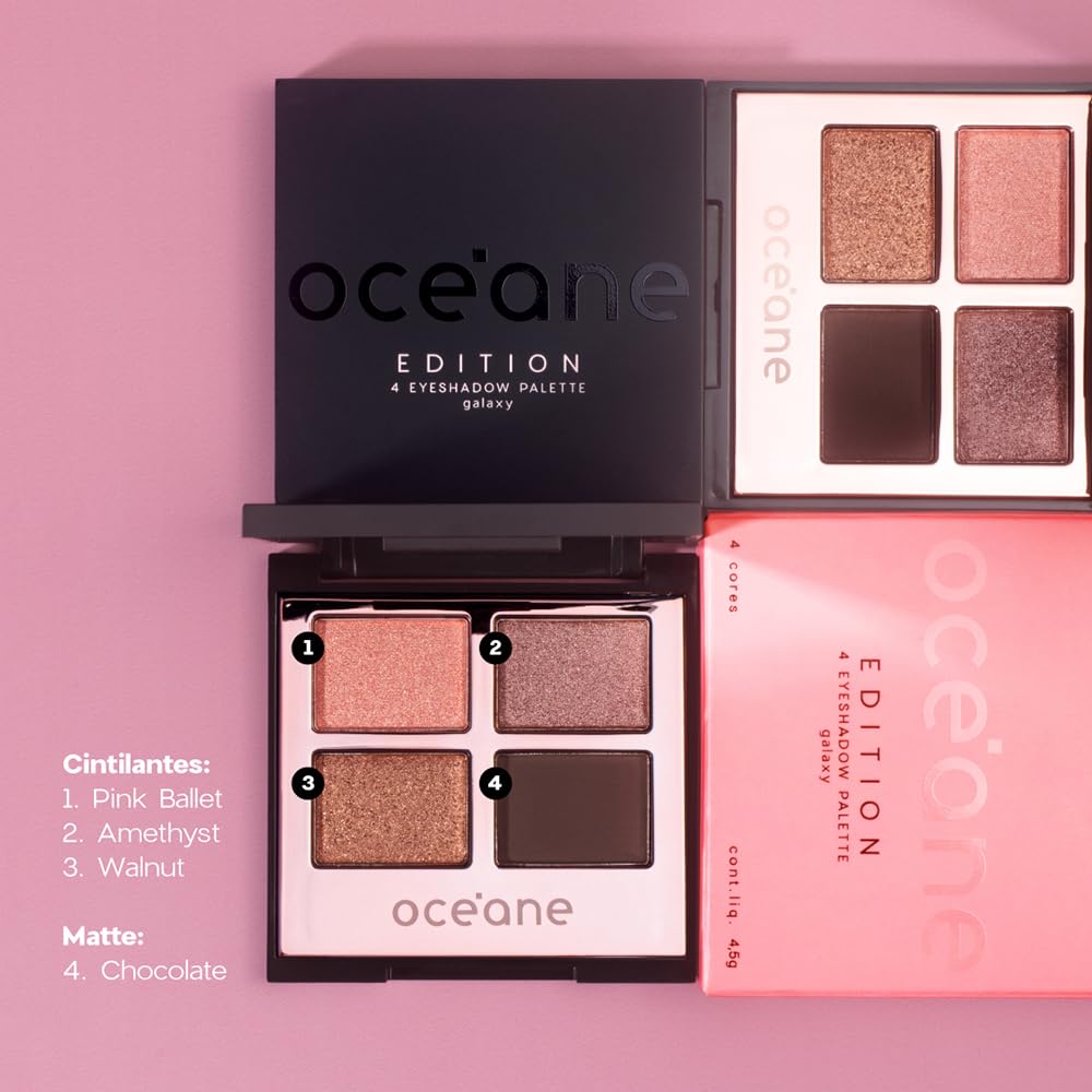 Océane Paleta De Sombras – 4 Eyeshadow Palette Galaxy Edition 4 5G