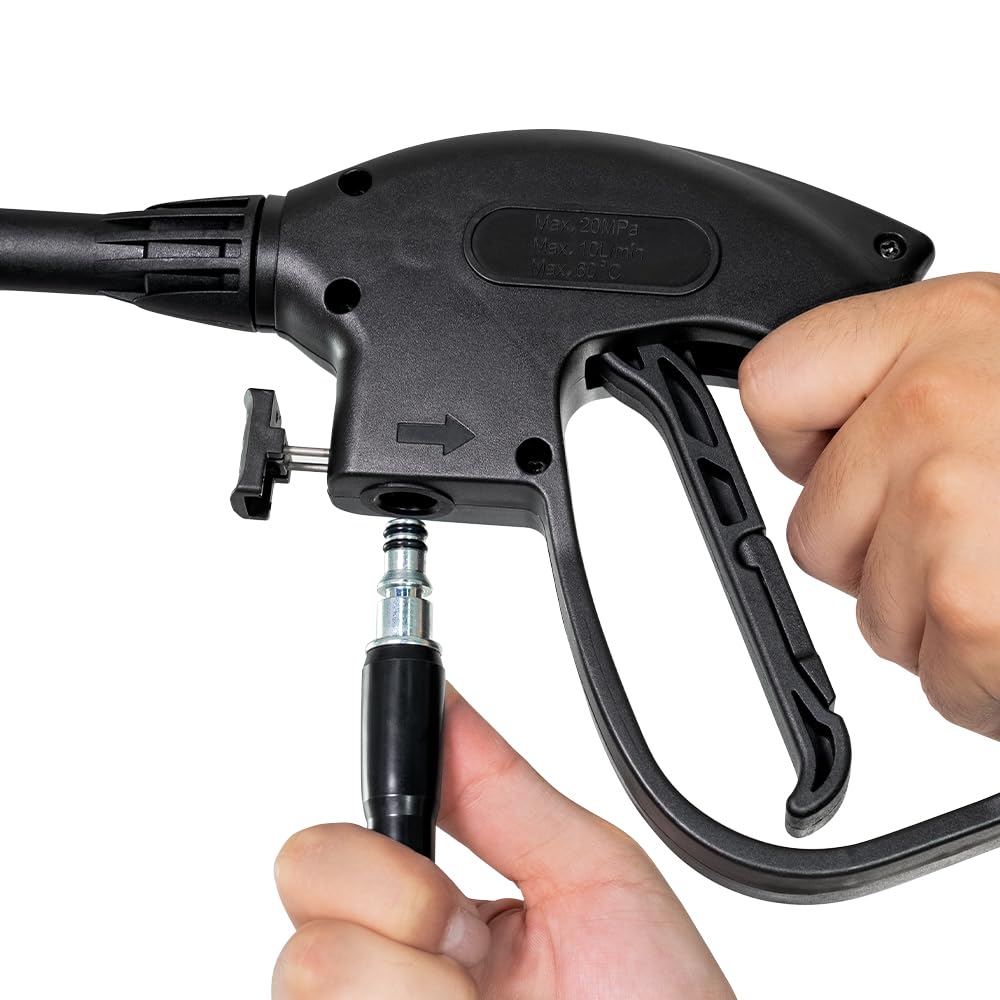 Lavadora de Alta pressão Kärcher Compacta 1500 PSI/Libras 1200W 300L/h com Aplicador de Detergente e Lança Regulável 220V
