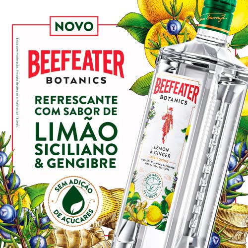Beefeater Botanics Limão & Gengibre – 750 ml