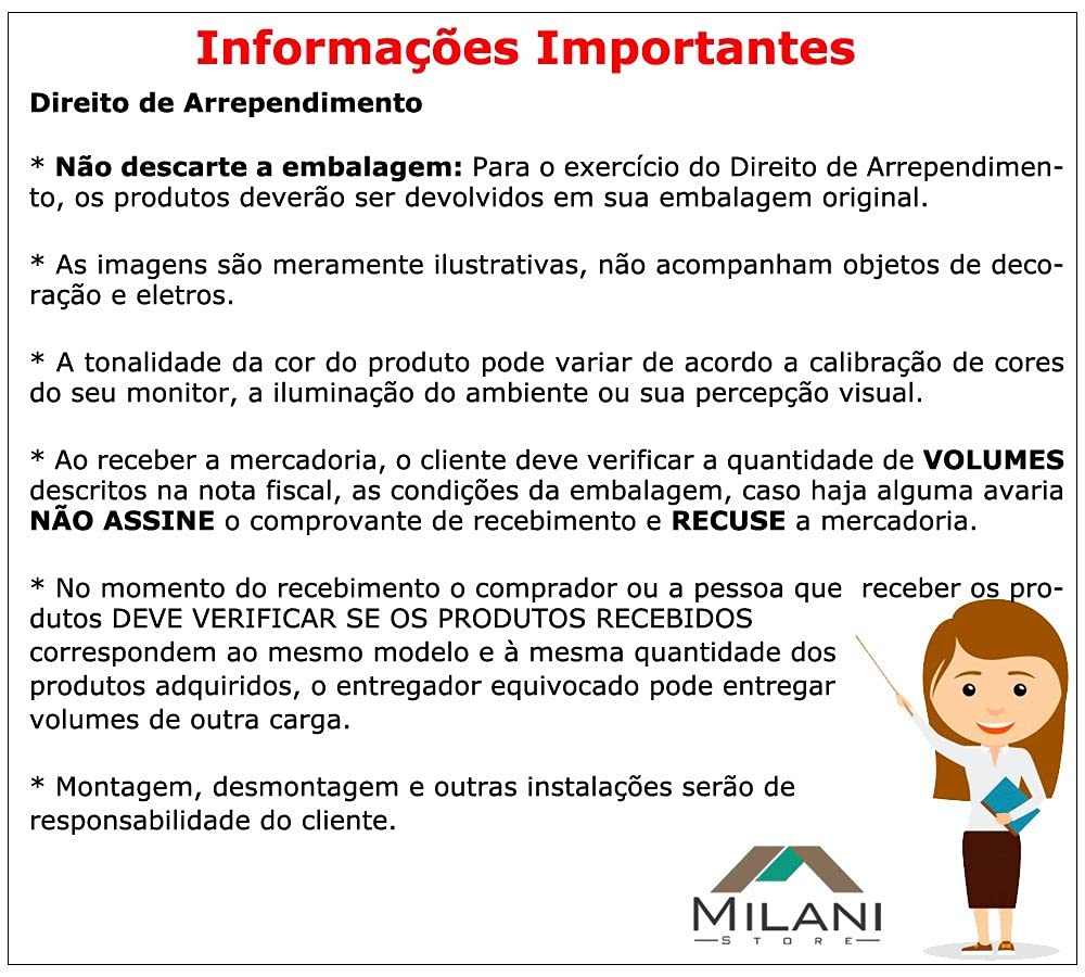 Escrivaninha para Escritório, Nova Mobile, B23 - Branco