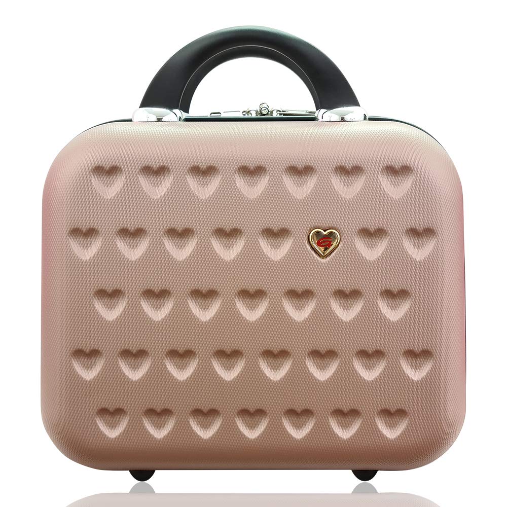 Frasqueira Rígida em ABS - Gladiador FRAC1 Rose Gold