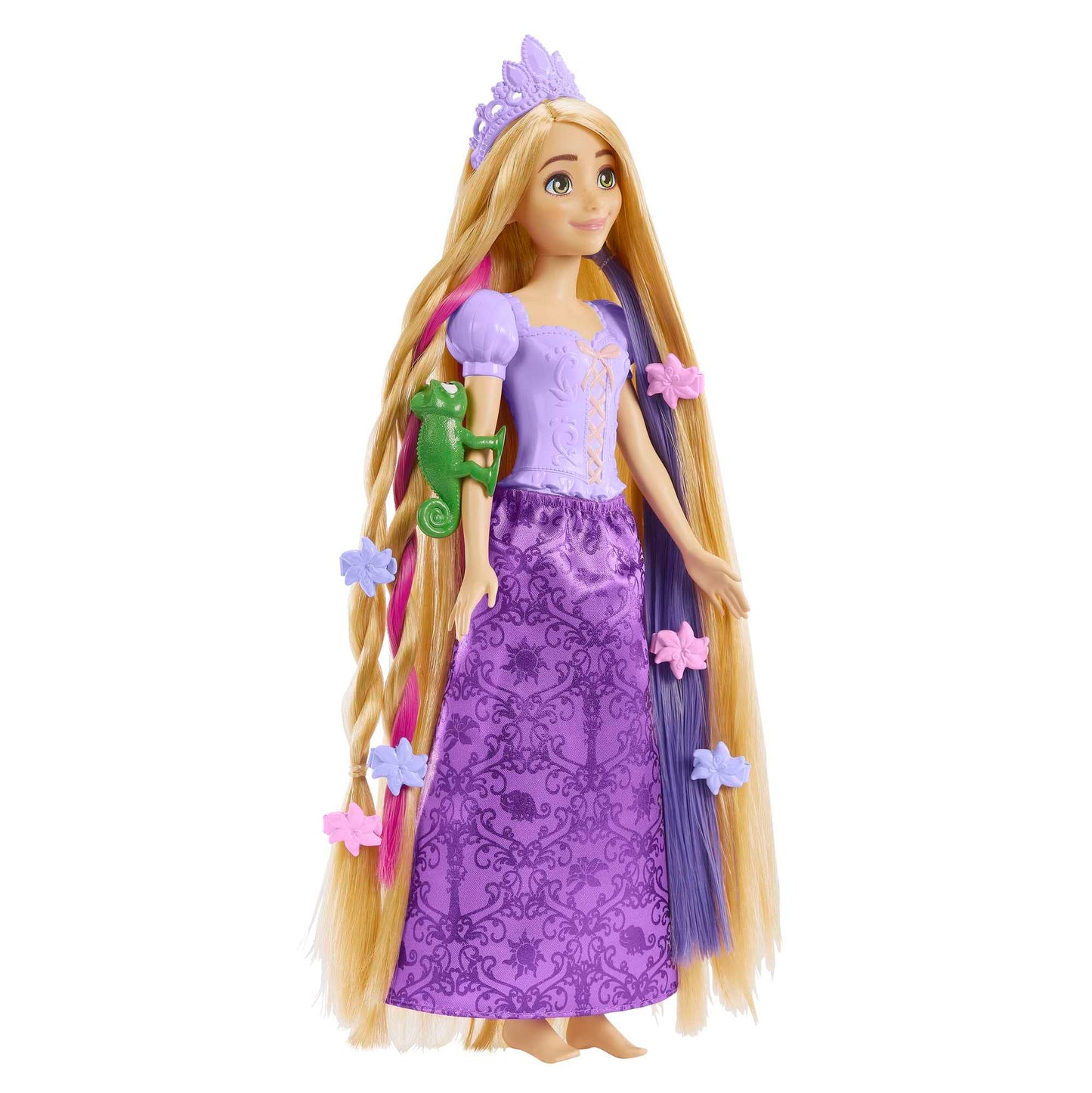 Disney Princesa Boneca Rapunzel Cabelo de Contos de Fadas