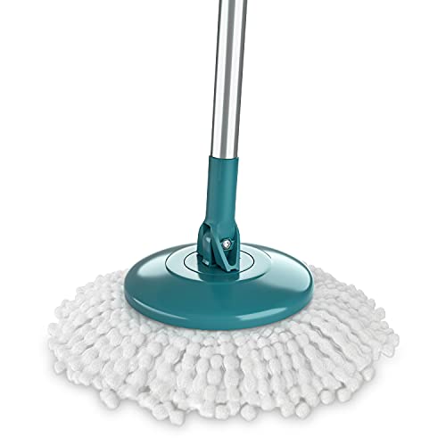 Flash Limp MOP9379 - Mop FIT Giratório 3 em 1, balde com 8 Litros e 3 opções de Refis, ( microfibra, tira pó e limpeza pesada)