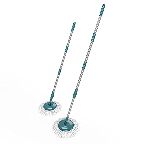 Flash Limp MOP9379 - Mop FIT Giratório 3 em 1, balde com 8 Litros e 3 opções de Refis, ( microfibra, tira pó e limpeza pesada)