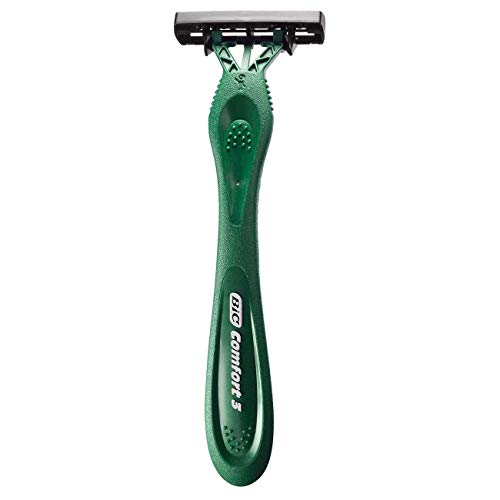 BIC Aparelho De Barbear Comfort Advance Pele Sensível 3 Lâminas Verde Fita Lubrificante 8713191 2 Unidades