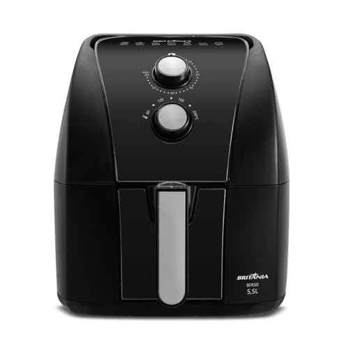 Fritadeira Air Fryer Britânia 5,5L 1500W BFR50 Redstone 220V