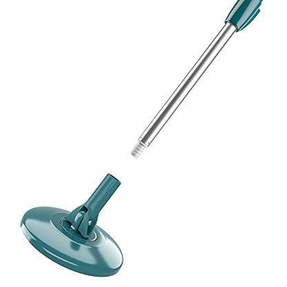 Flash Limp MOP9379 - Mop FIT Giratório 3 em 1, balde com 8 Litros e 3 opções de Refis, ( microfibra, tira pó e limpeza pesada)