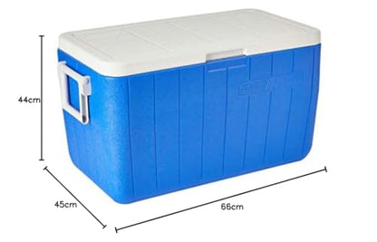 Coleman, Caixa Térmica 48 QT (45,4 L), 64 Latas, Azul