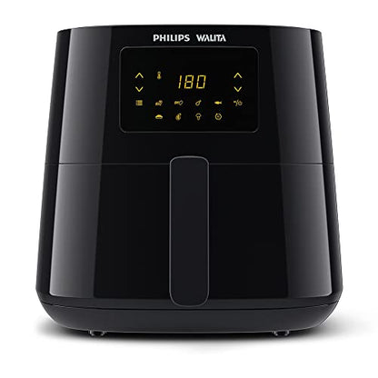 Philips Walita Preta Fritadeira Airfryer Essential XL Digital, 6.2L de capacidade, Garantia internacional de dois anos, 220V, 2000W (RI9270/91)